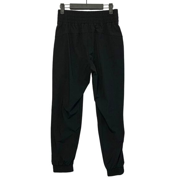 Halara Pull On Elastic Waist Joggers Pants NWT Womens Sz SP Black Casual Stretch - Picture 2 of 6